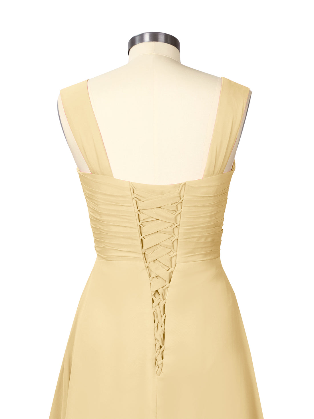 Ruched Chiffon Two-Piece Dress Set 