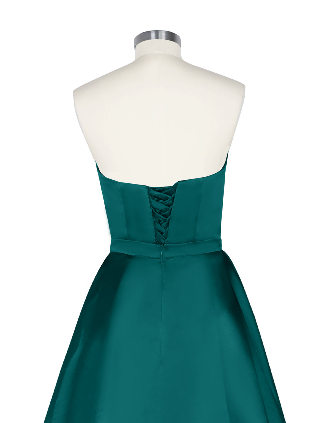 Strapless Sequin Prom Dress 