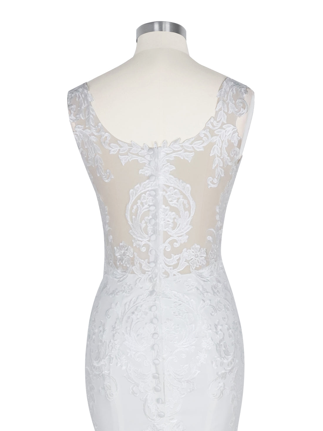 Mermaid Lace Wedding Dress 