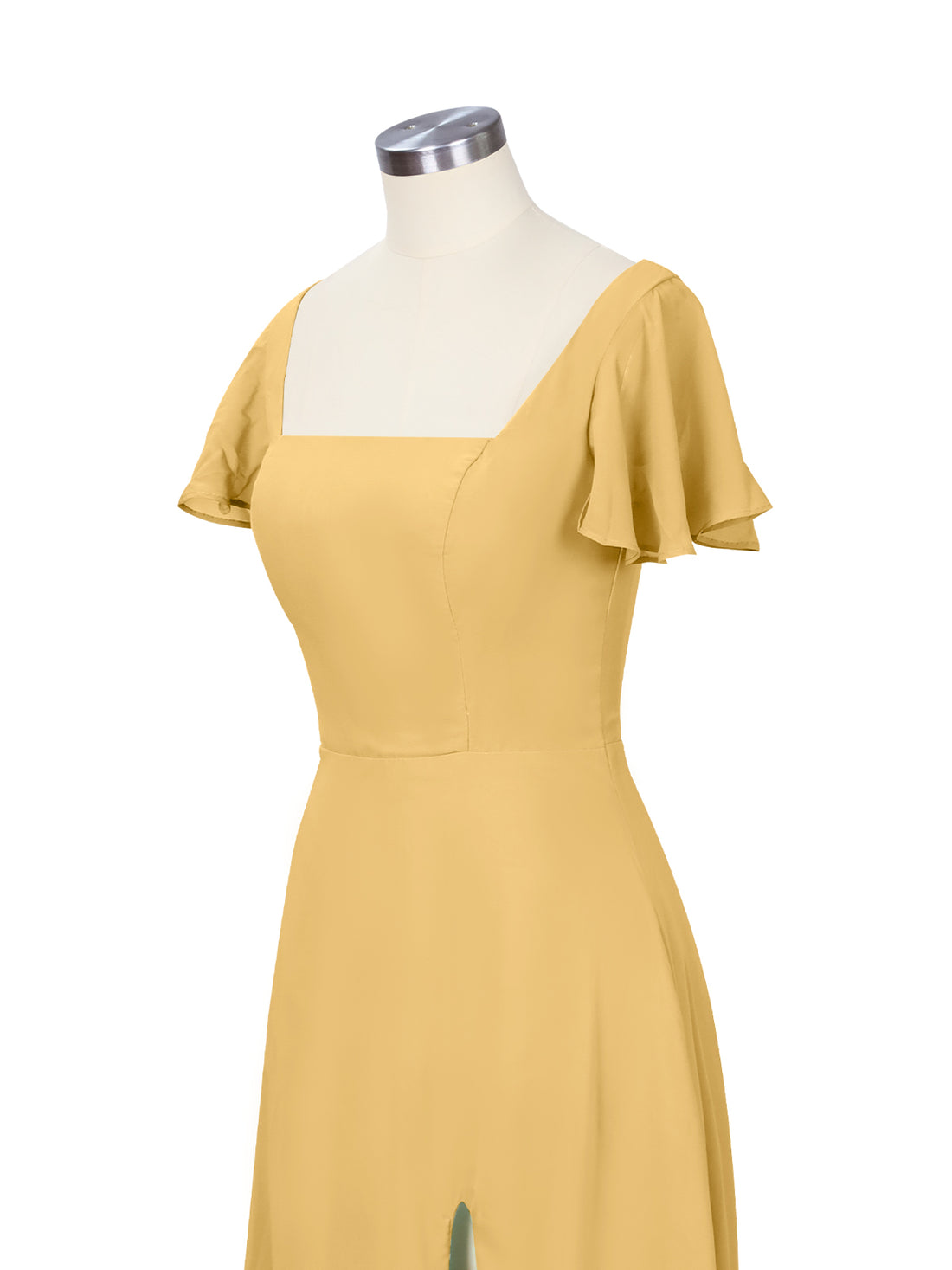 Flutter Sleeves Bridesmaid Dress 