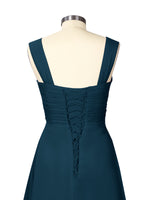 Ruched Chiffon Two-Piece Dress Set 