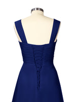 Ruched Chiffon Two-Piece Dress Set 