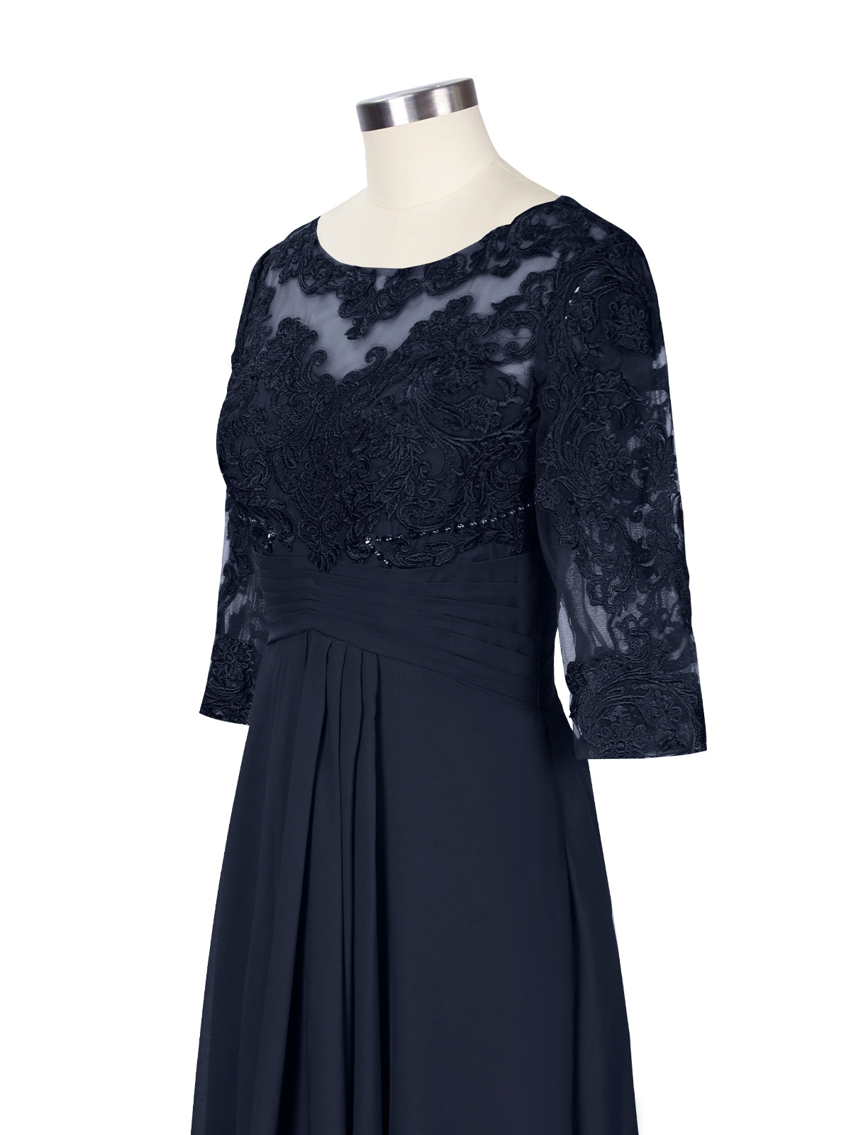 Three Quarter Sleeve Mother Dress 