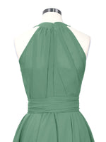 Halter Bridesmaid Dress 