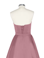 Strapless Sequin Prom Dress 