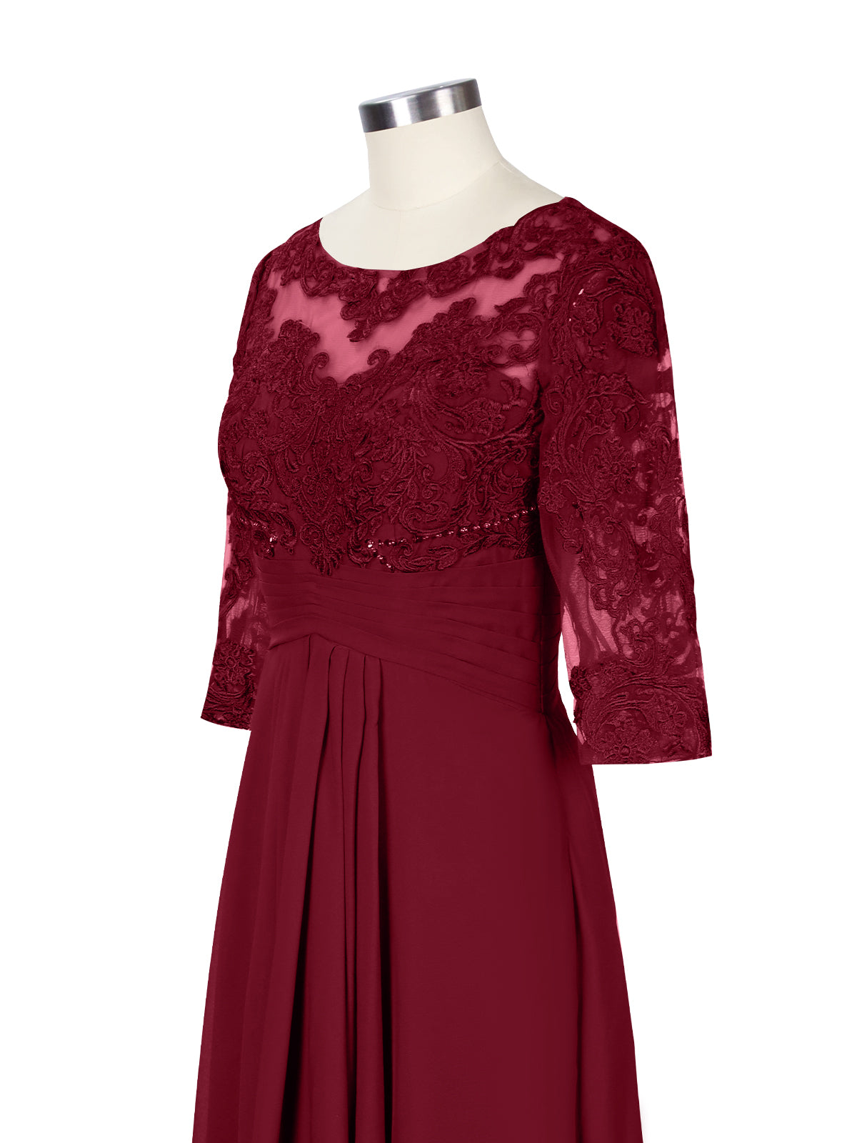Three Quarter Sleeve Mother Dress 