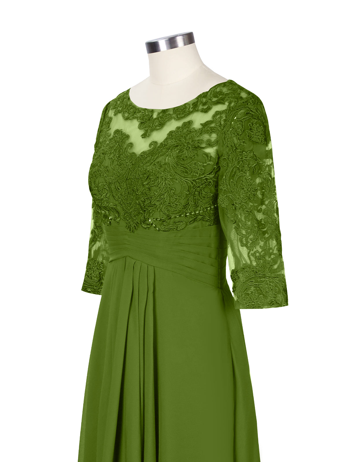 Three Quarter Sleeve Mother Dress 