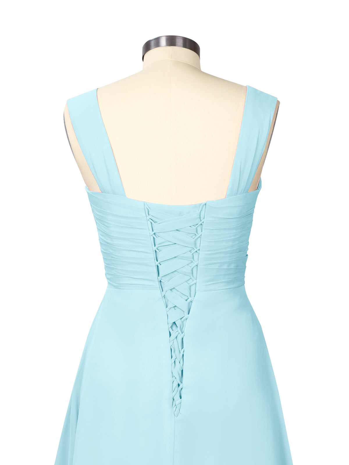 Ruched Chiffon Two-Piece Dress Set 