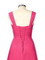 Ruched Chiffon Two-Piece Dress Set 