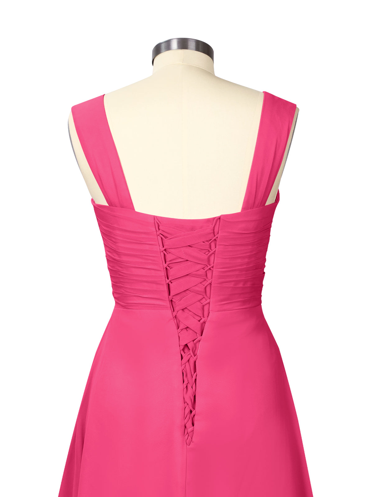 Ruched Chiffon Two-Piece Dress Set 