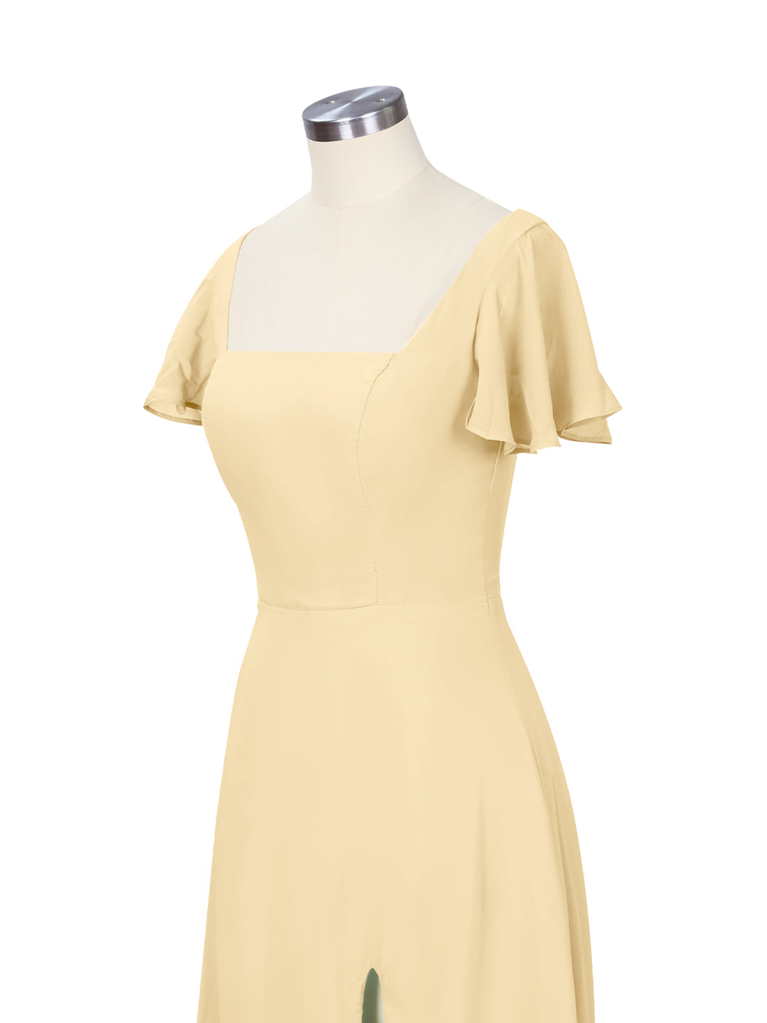 Flutter Sleeves Bridesmaid Dress 