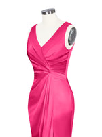 Slit Sheath Prom Dress 