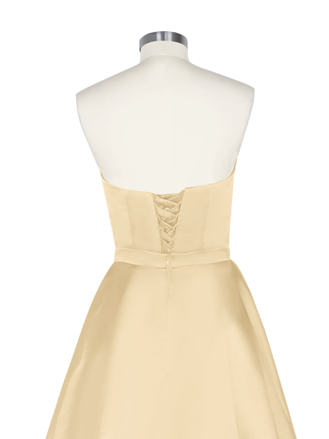 Strapless Sequin Prom Dress 