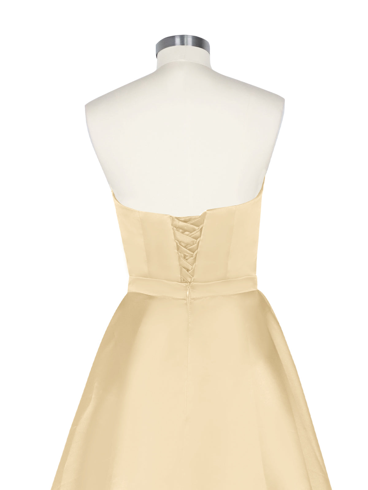 Strapless Sequin Prom Dress 