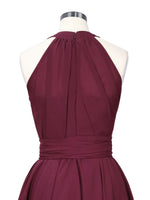 Halter Bridesmaid Dress 