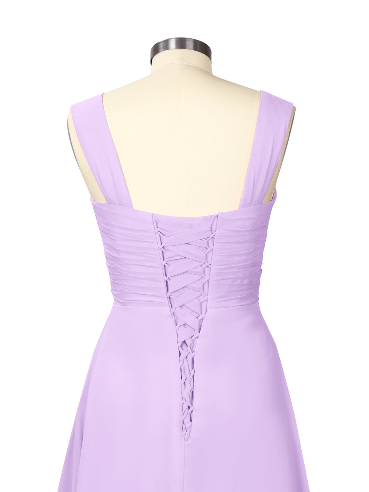 Ruched Chiffon Two-Piece Dress Set 