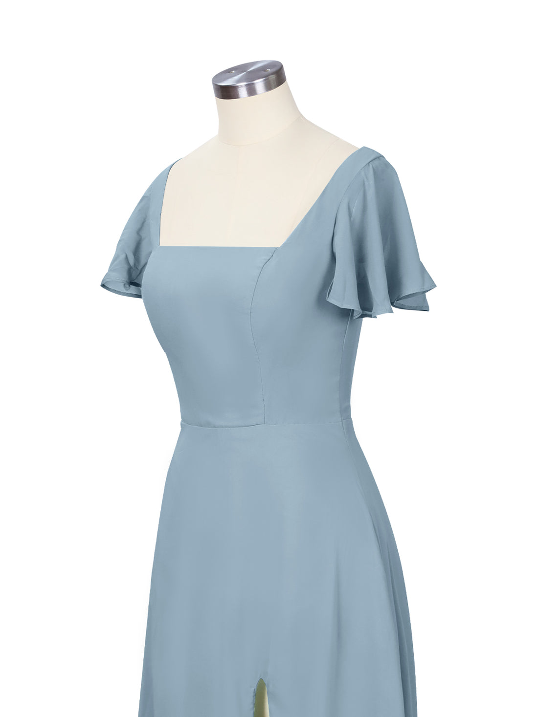 Flutter Sleeves Bridesmaid Dress 