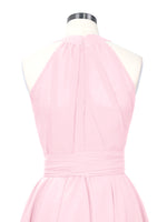 Halter Bridesmaid Dress 