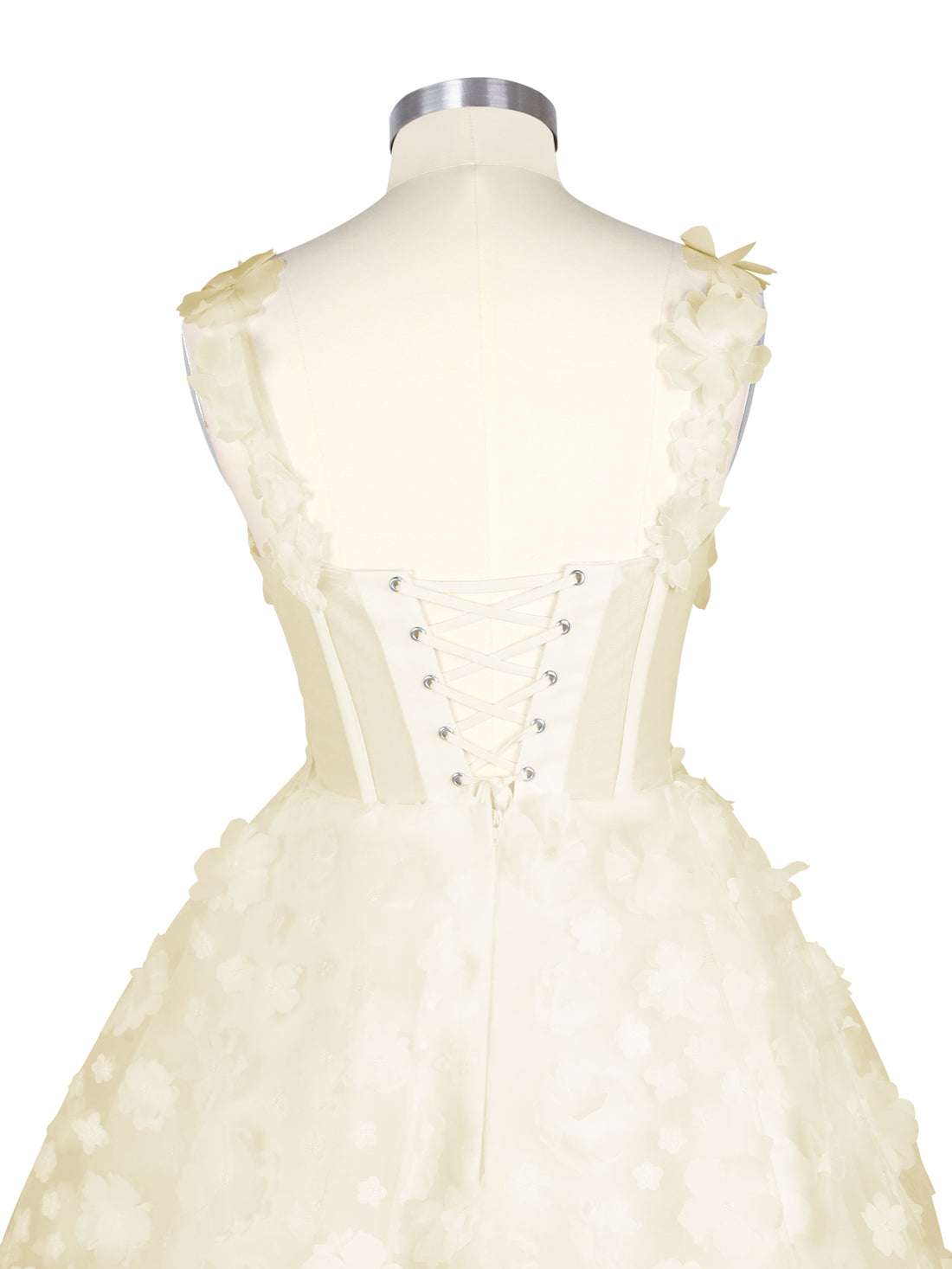 Sweetheart 3D Flower Wedding Dress 