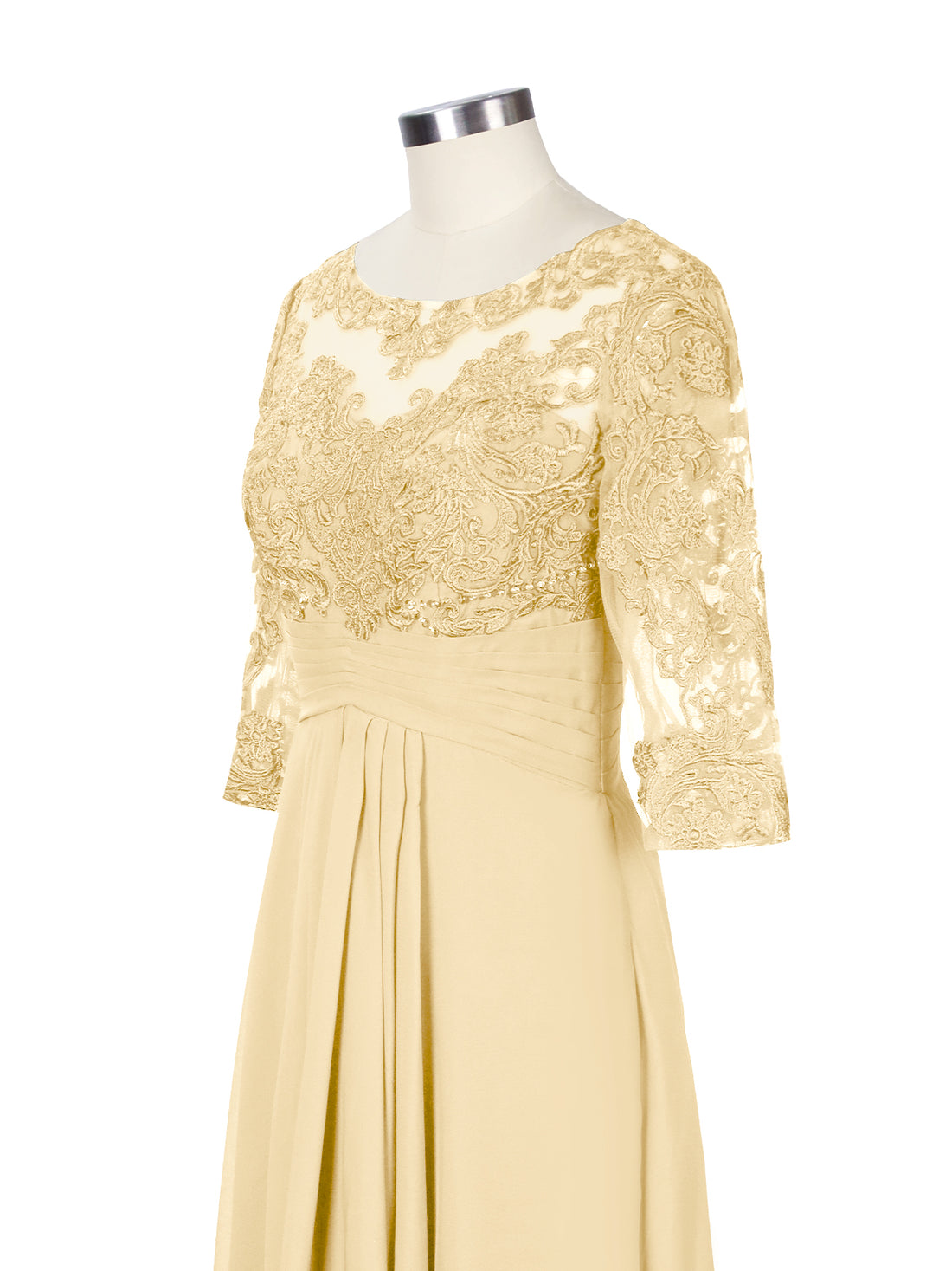 Three Quarter Sleeve Mother Dress 