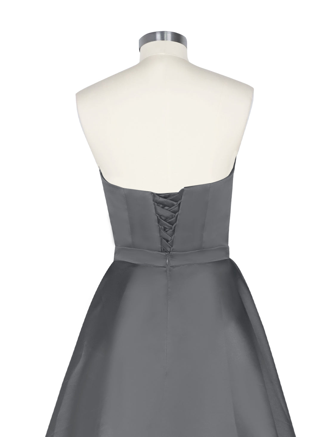 Strapless Sequin Prom Dress 