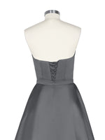 Strapless Sequin Prom Dress 