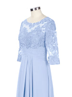 Three Quarter Sleeve Mother Dress 