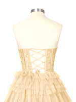 Sparkle Sweetheart Mini Gown Dress 