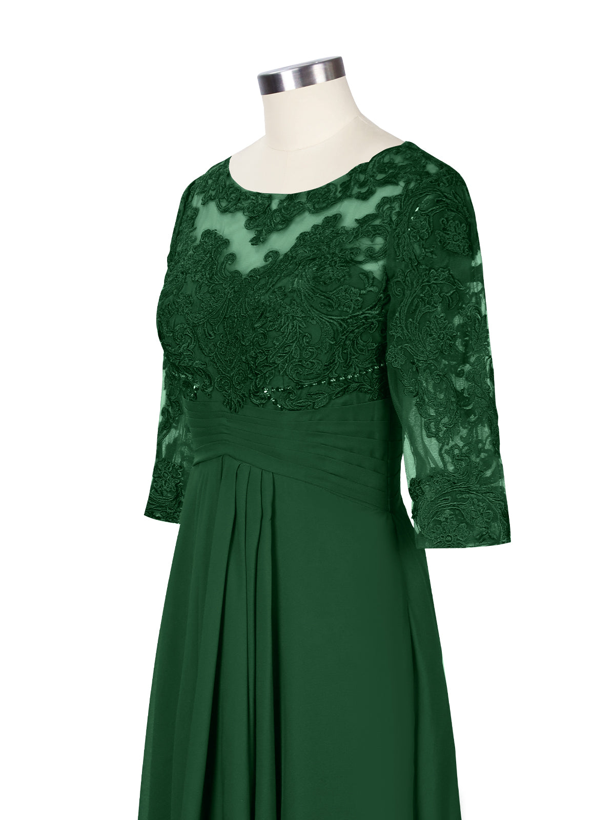 Three Quarter Sleeve Mother Dress 