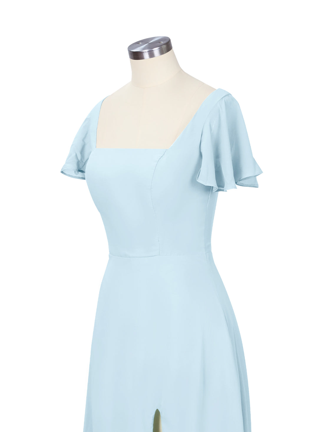 Flutter Sleeves Bridesmaid Dress 