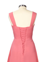 Ruched Chiffon Two-Piece Dress Set 