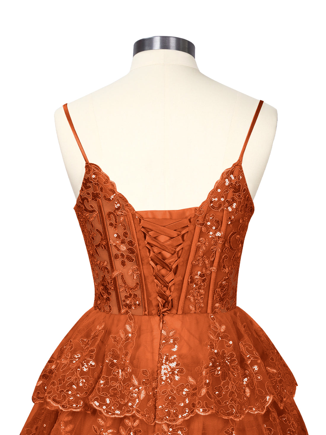 Sequin Appliques Mini Dress 
