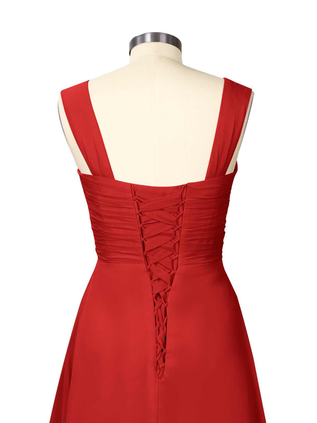 Ruched Chiffon Two-Piece Dress Set 