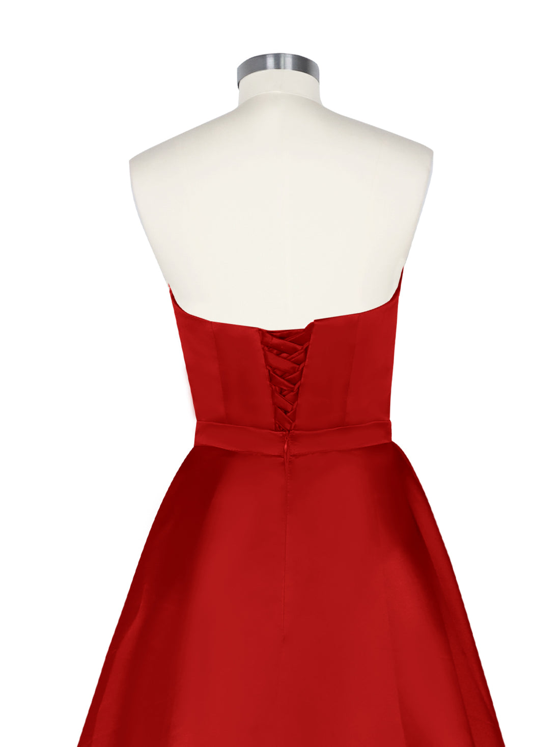 Strapless Sequin Prom Dress 