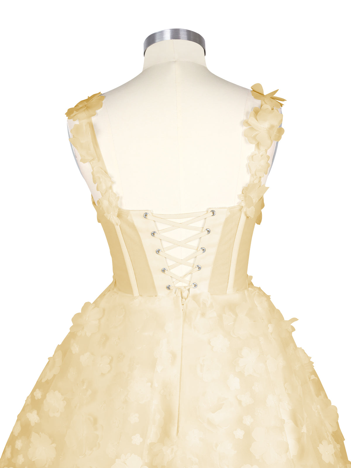 Sweetheart 3D Flower Wedding Dress 