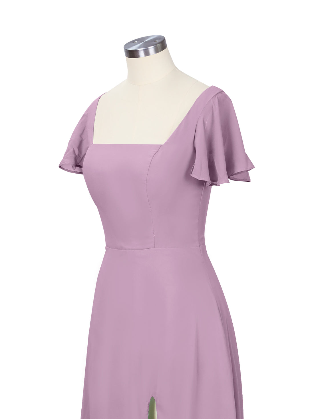 Flutter Sleeves Bridesmaid Dress 
