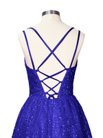 Sparkly Sequined A-line Mini Dress 