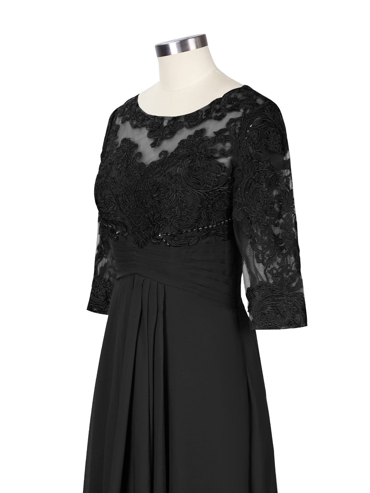 Three Quarter Sleeve Mother Dress 