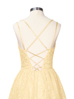 Sparkly Sequined A-line Mini Dress 