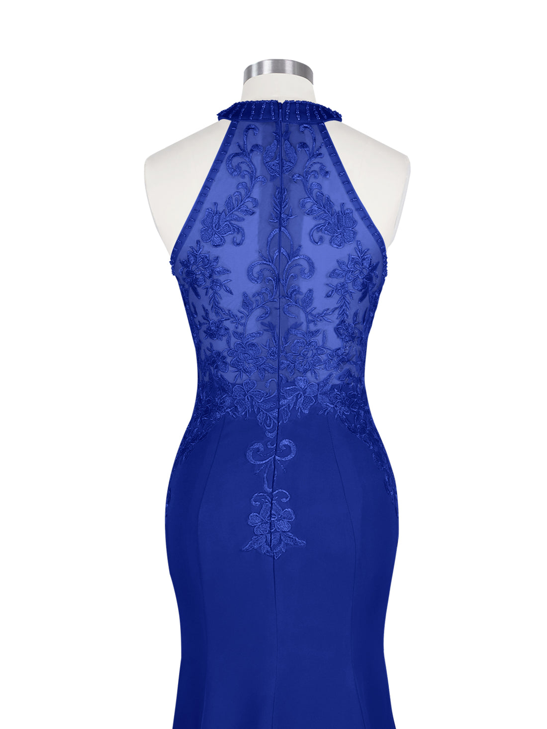 Halter Neckline Trumpet Dress 