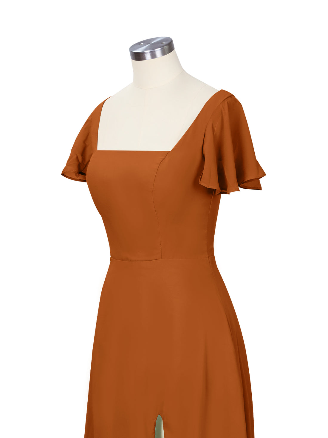 Flutter Sleeves Bridesmaid Dress 