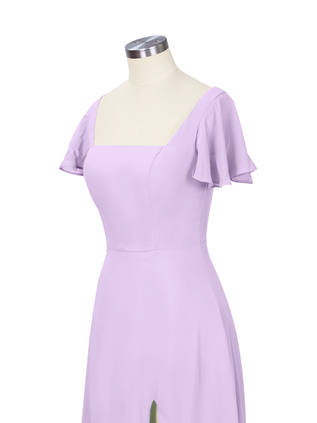 Flutter Sleeves Bridesmaid Dress 