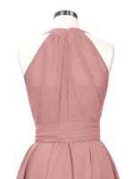 Halter Bridesmaid Dress 