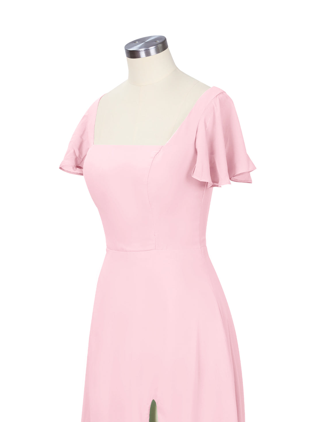 Flutter Sleeves Bridesmaid Dress 