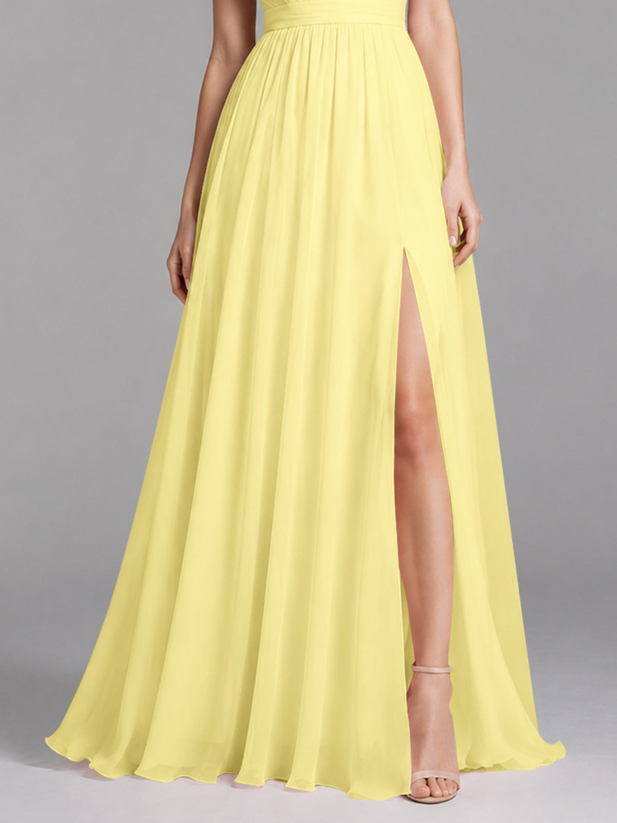 A-Line Bridesmaid Dress with Spaghetti Straps