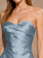 Strapless Prom Dress with Tiered Ruffles
