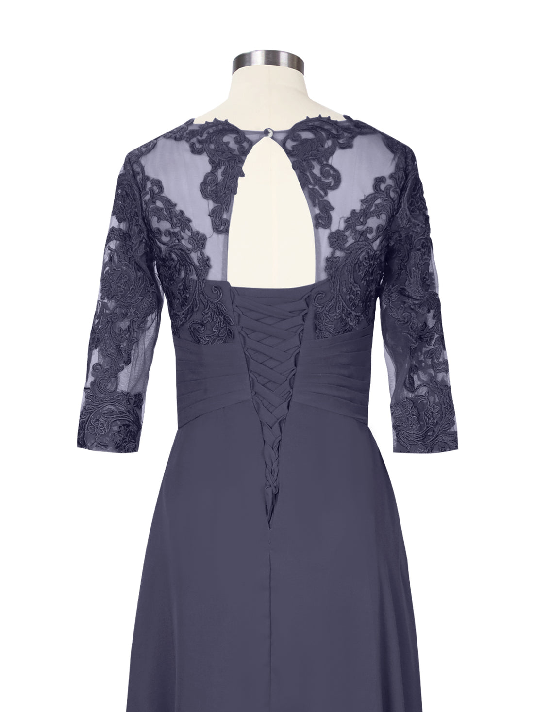 Three Quarter Sleeve Mother Dress 