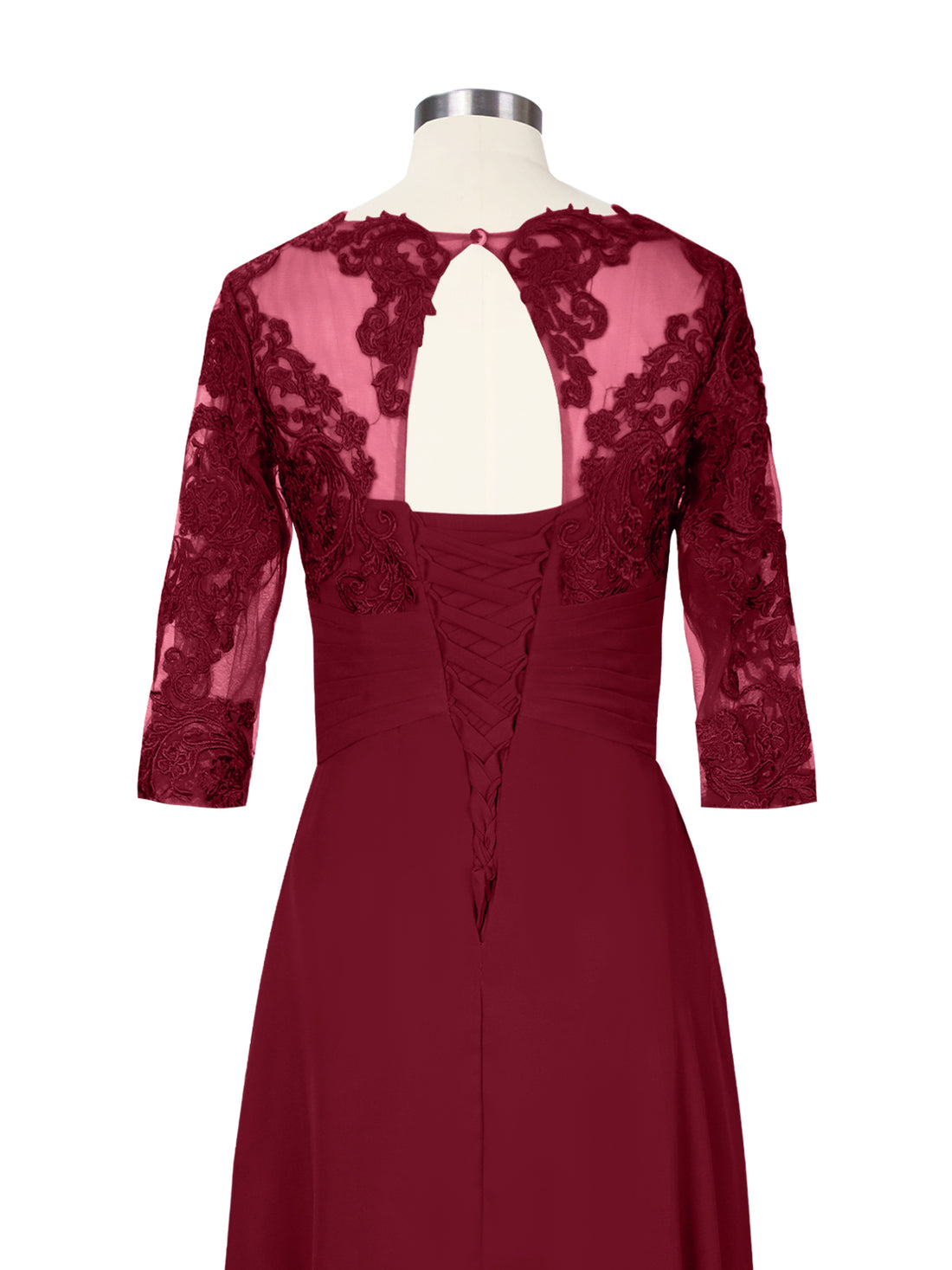 Three Quarter Sleeve Mother Dress 