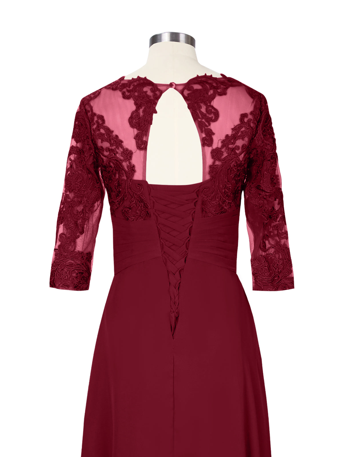 Three Quarter Sleeve Mother Dress 