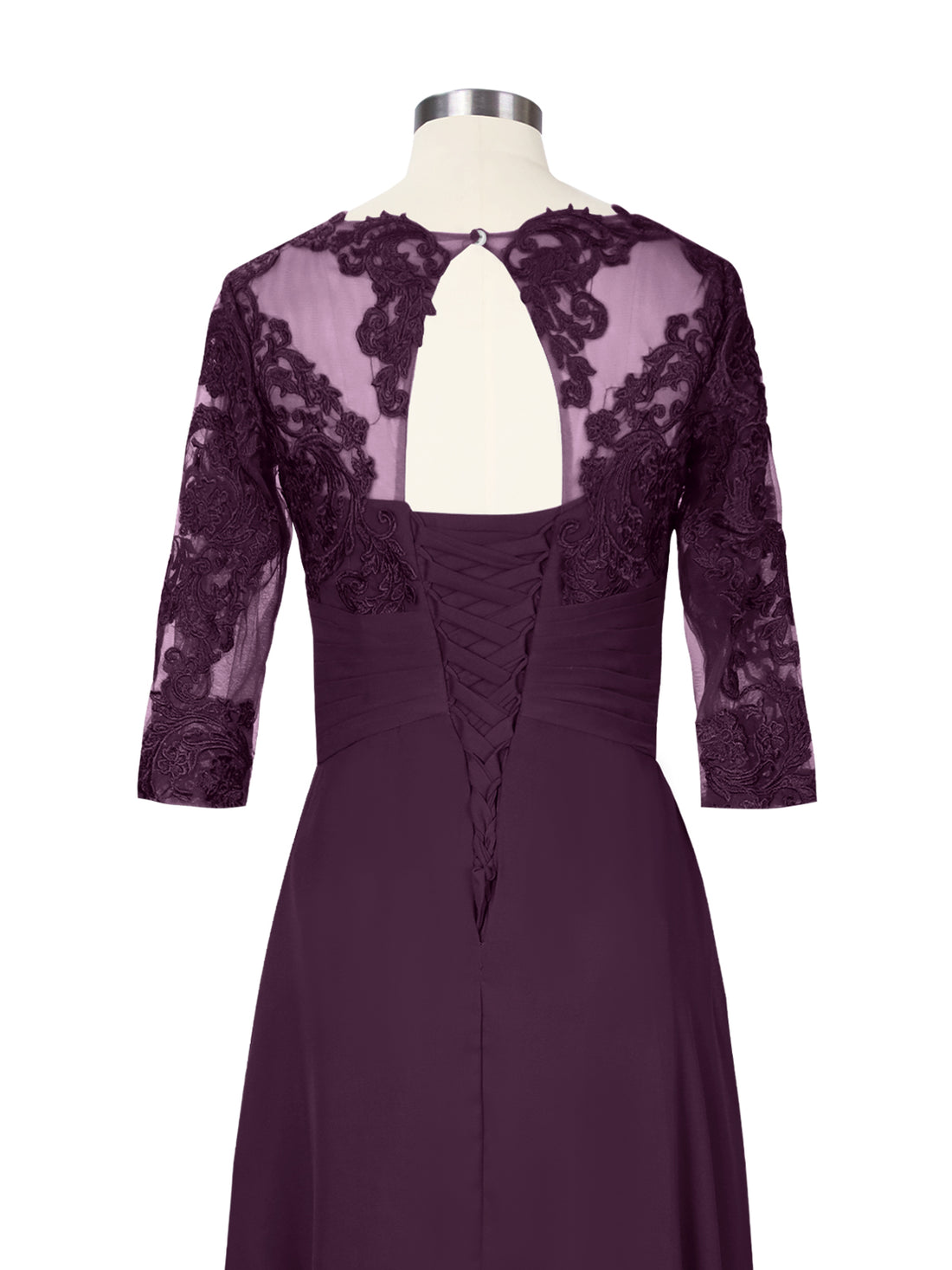 Three Quarter Sleeve Mother Dress 